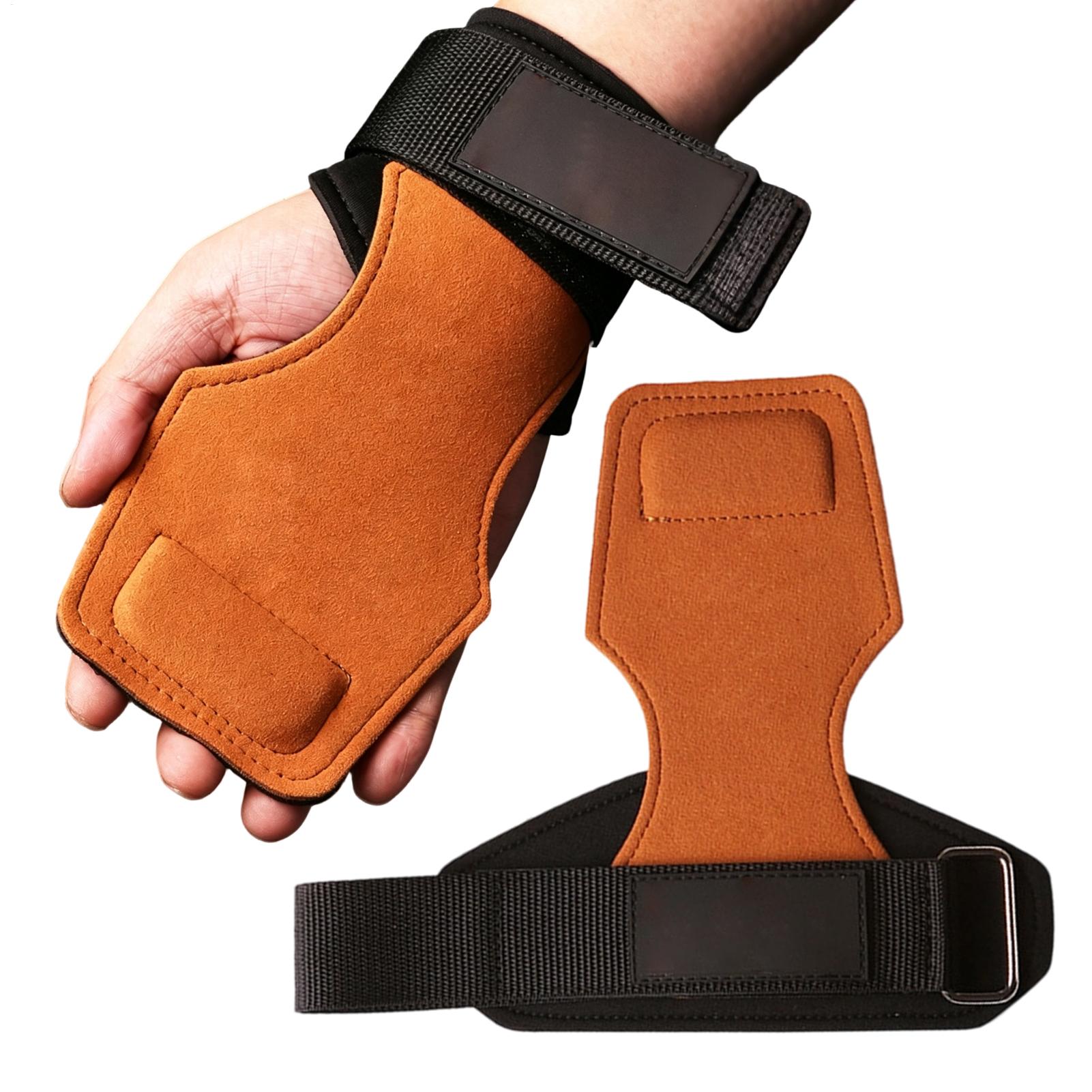 Weightlifting Gloves - Pegangan Palang Senam dengan Penyangga Pergelangan