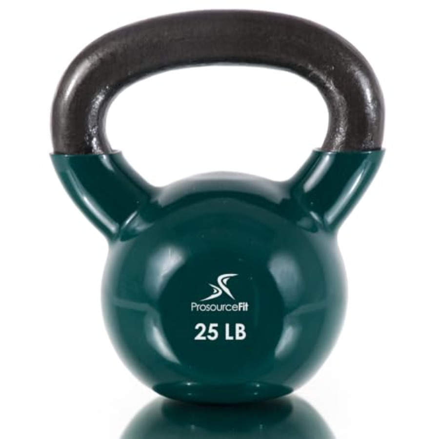 Kettlebell - Kettlebell Besi Cor Berlapis Vinyl untuk