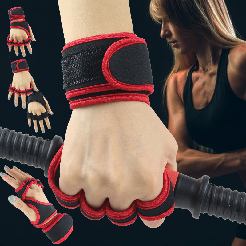 Weightlifting Gloves - Sarung Tangan Kebugaran Pria Wanita Sarung