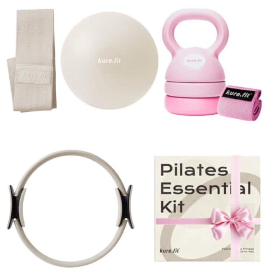 Kettlebell - Pilates di Rumah Gunakan Kettlebell Pink