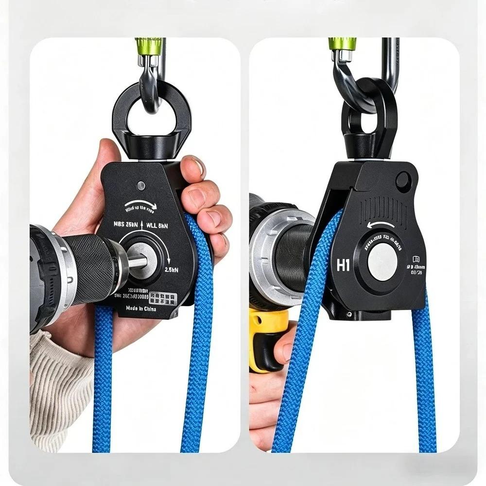 Rope Climb - Retraktor Tali Listrik Tali penyimpan bor