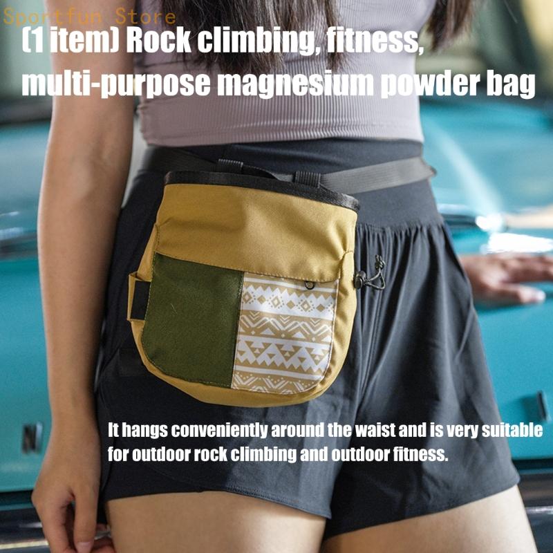 Chalk Bag - Tas Kapur Panjat Tebing Kain Oxford