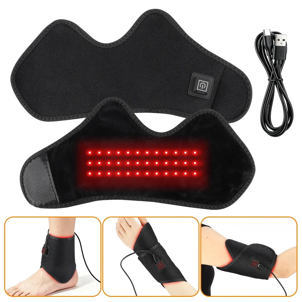 Wrist Wraps - Pembalut Pergelangan Kaki Pemanas dengan Lampu