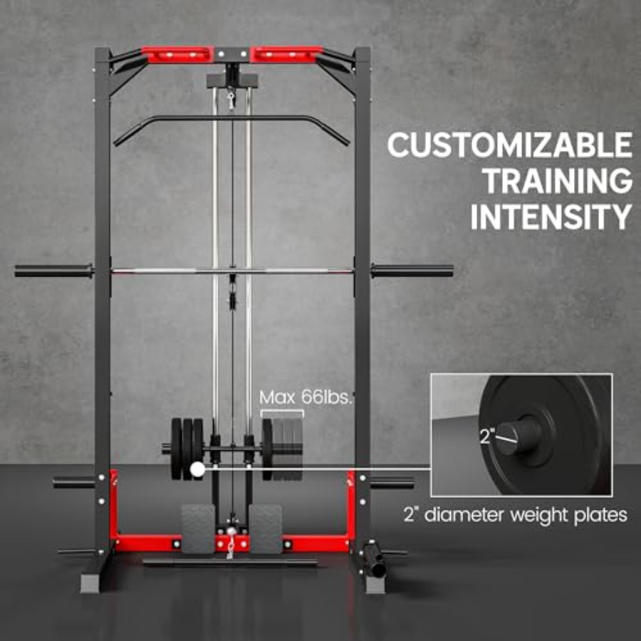 Rak Power Cage Smith Machine M - Pull Up Bar ulasan dan harga