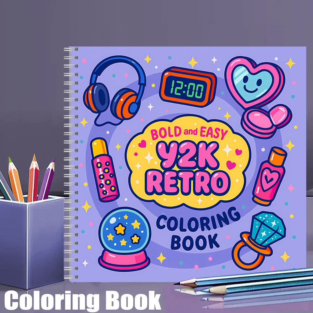 Buku Mewarnai Retro yang Mudah - Chalk Bag ulasan dan harga