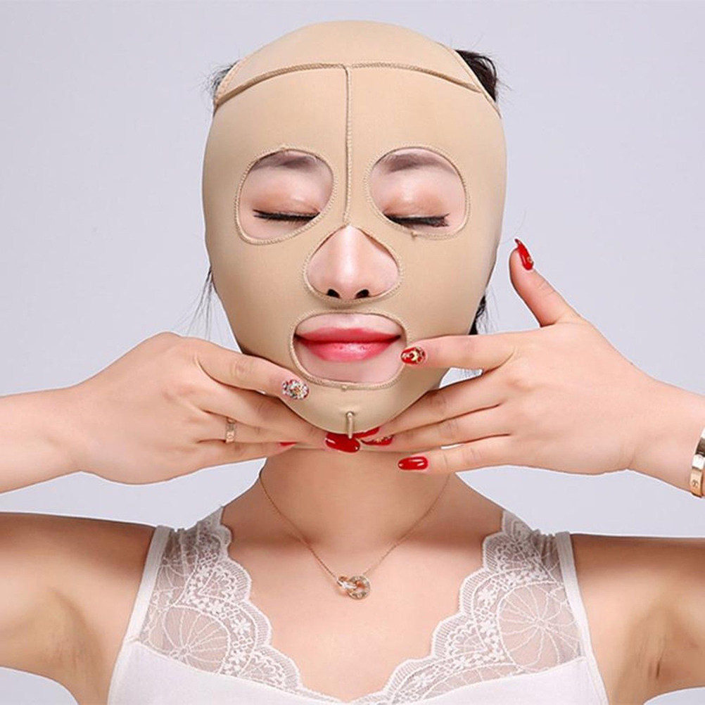 Masker Pelangsing Wajah Premiu - Lifting Belt ulasan dan harga