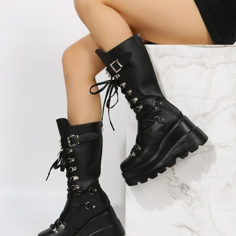 Sepatu Bot Motor Wanita Model  - Crossfit Belt ulasan dan harga