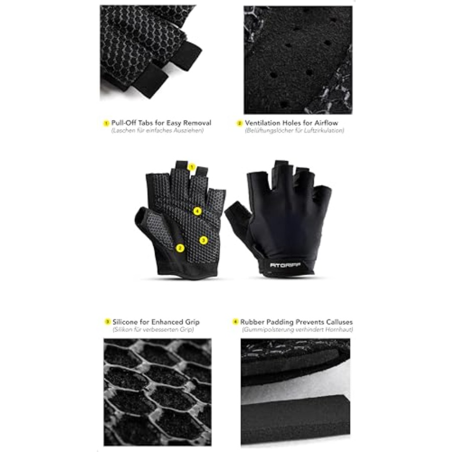 ®   Sarung Tangan Olahraga Ber - Weightlifting Gloves ulasan dan harga