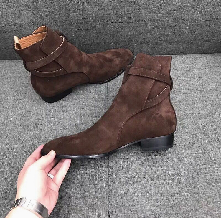 Sepatu Boots Kulit Suede Sapi  - Crossfit Belt ulasan dan harga