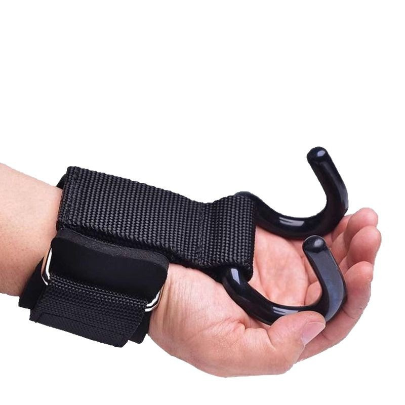 【F】2 Buah Pengait untuk Angkat - Weightlifting Gloves ulasan dan harga