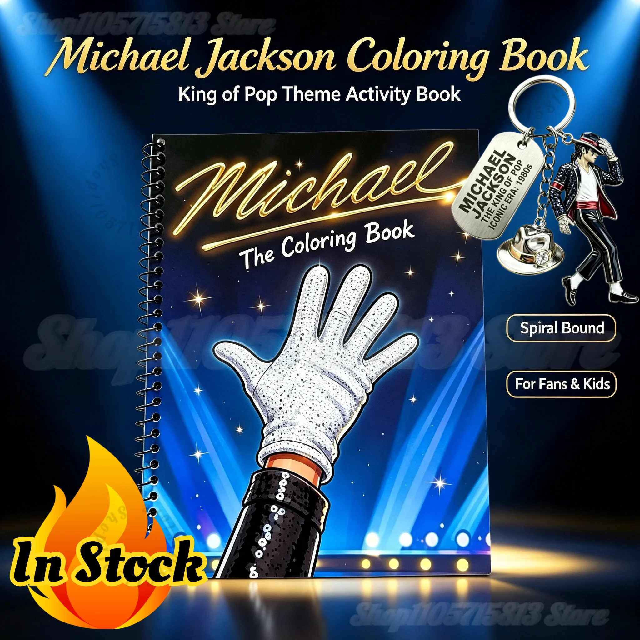 2026 Buku Mewarnai Michael Jac - Chalk Bag ulasan dan harga