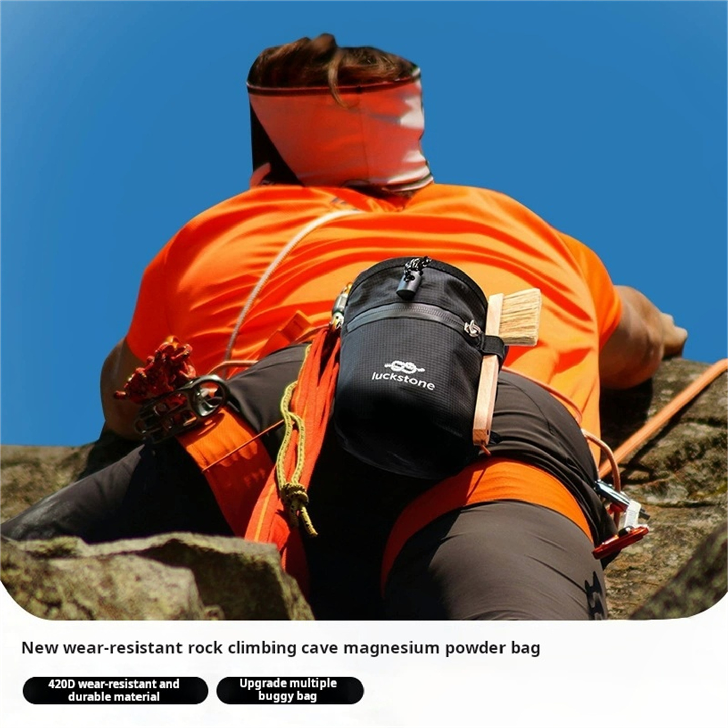 5 Buah/Lot Tas Kapur Panjat Te - Chalk Bag ulasan dan harga