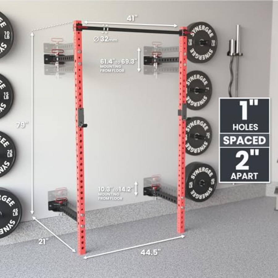 Rak Squat Lipat Seri 2200 deng - Pull Up Bar ulasan dan harga