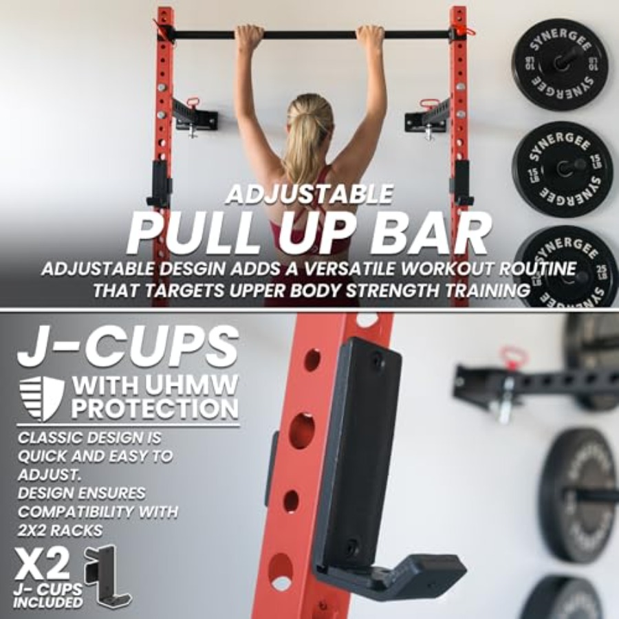 Rak Squat Lipat Seri 2200 deng - Pull Up Bar ulasan dan harga