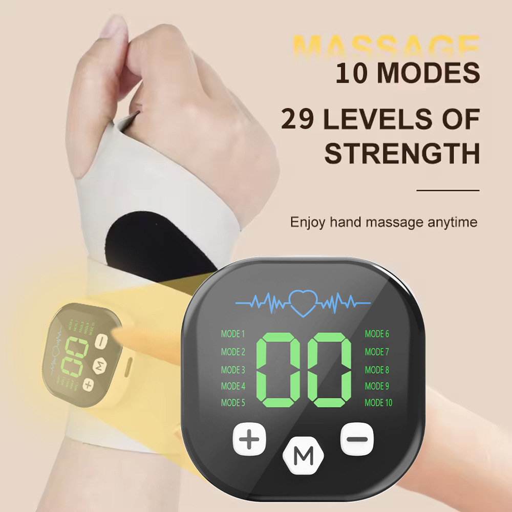 EMS Alat Pijat Tangan Elektrik - Wrist Wraps ulasan dan harga