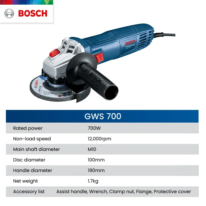 Bosch GWS 700 Mesin Gerinda Su - Crossfit Machine ulasan dan harga