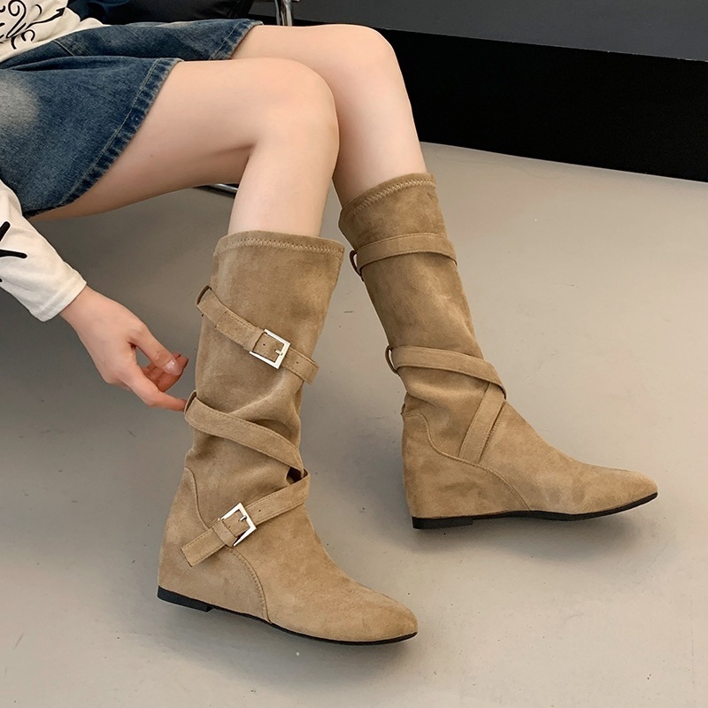 Sepatu Boots Wanita Vintage Su - Crossfit Belt ulasan dan harga