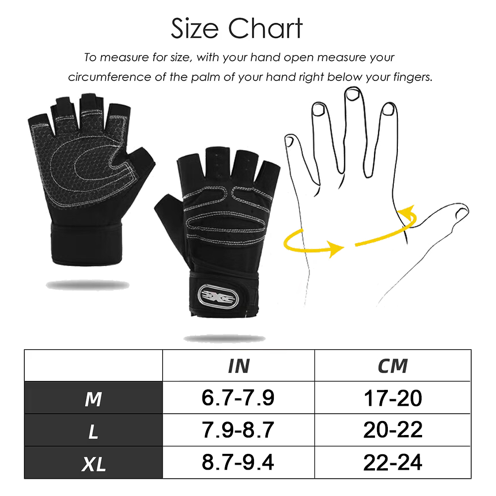 Sarung Tangan Gym Sarung Tanga - Weightlifting Gloves ulasan dan harga