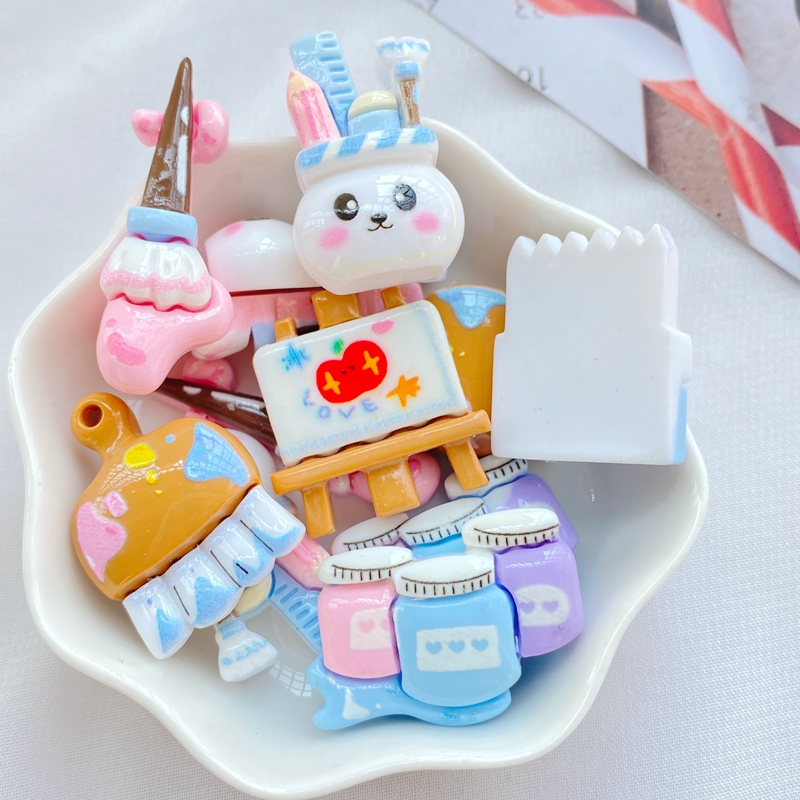 10 buah pelapis kartun Resin l - Chalk Bag ulasan dan harga