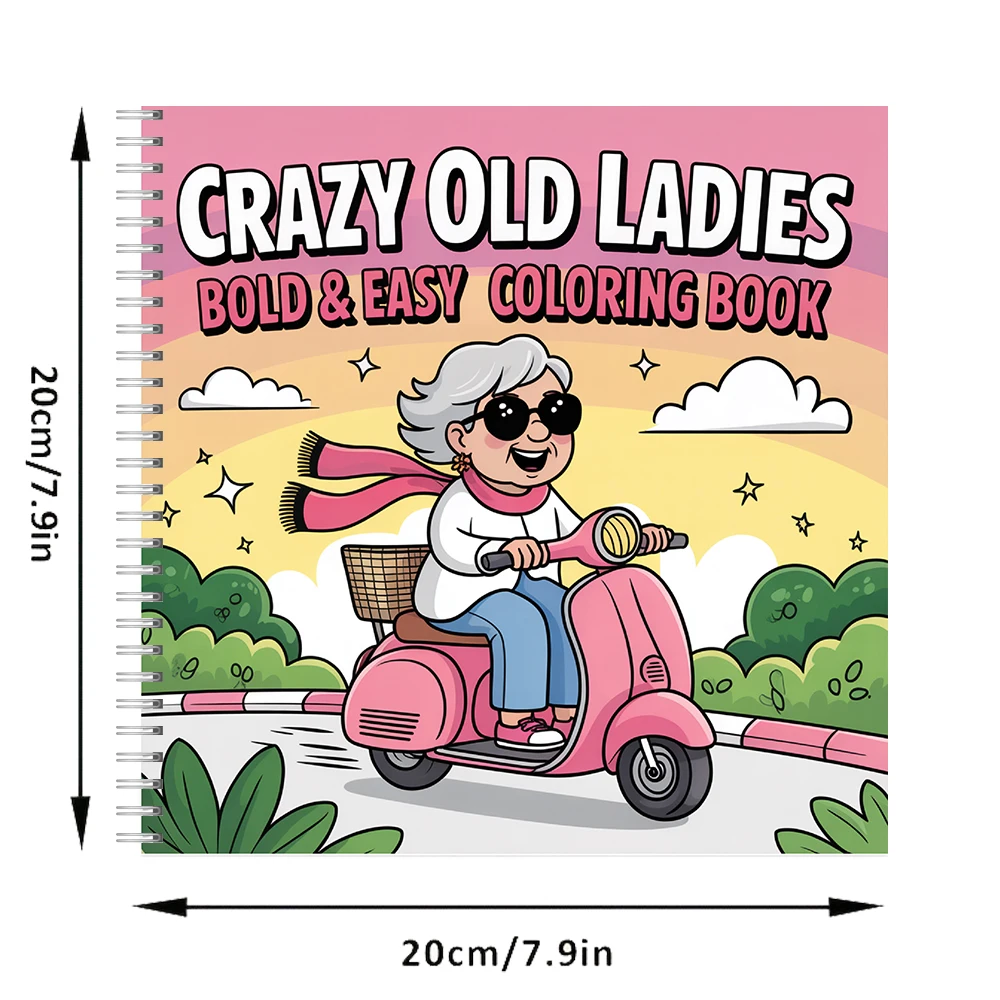 Buku Mewarnai Wanita Tua yang  - Chalk Bag ulasan dan harga