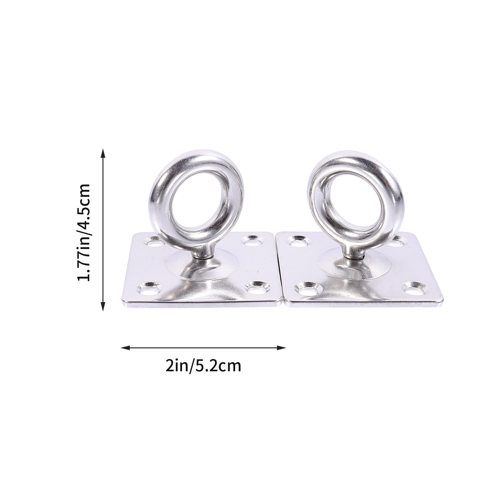 2 buah Set Kait Gantung Plafon - Gymnastic Ring ulasan dan harga