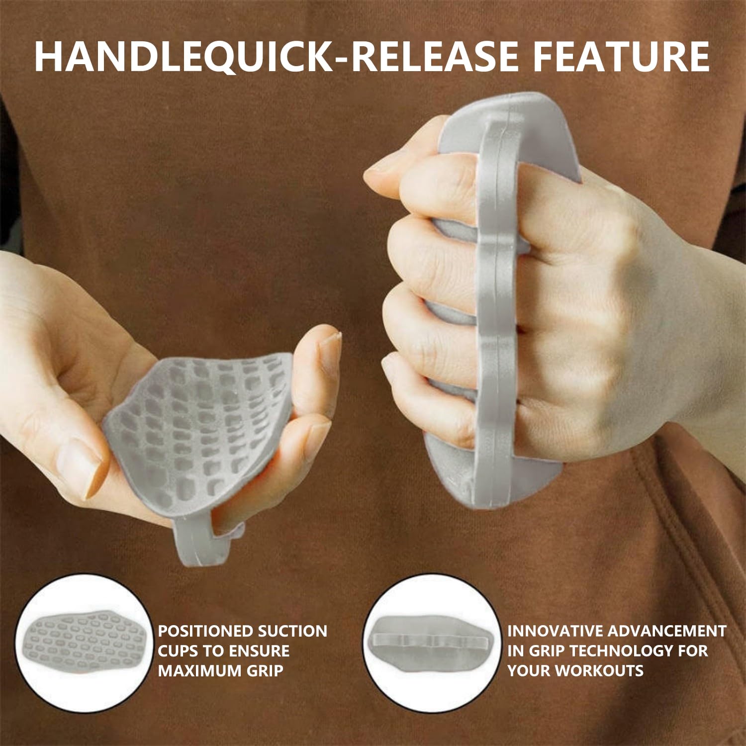 Pegangan Anti-Selip yang Ditin - Weightlifting Gloves ulasan dan harga
