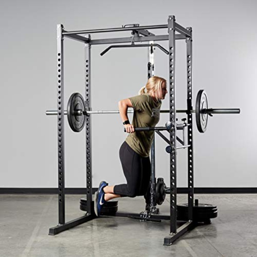 Rak squat gym rumahan untuk la - Pull Up Bar ulasan dan harga
