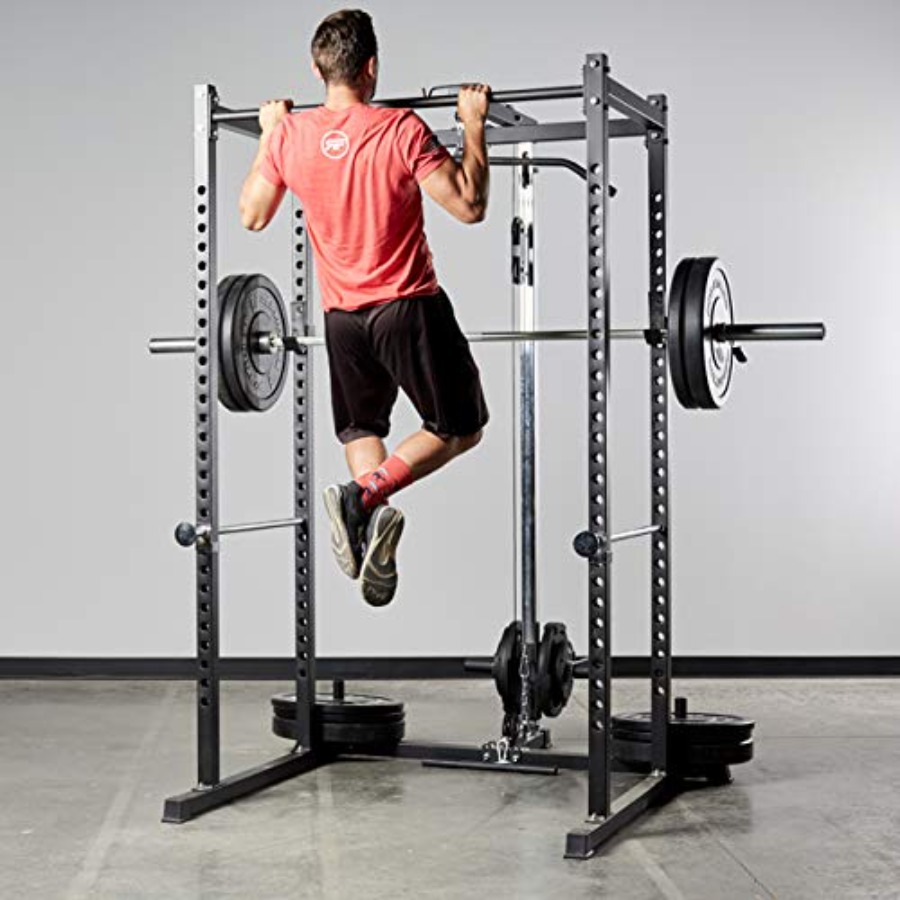 Rak squat gym rumahan untuk la - Pull Up Bar ulasan dan harga