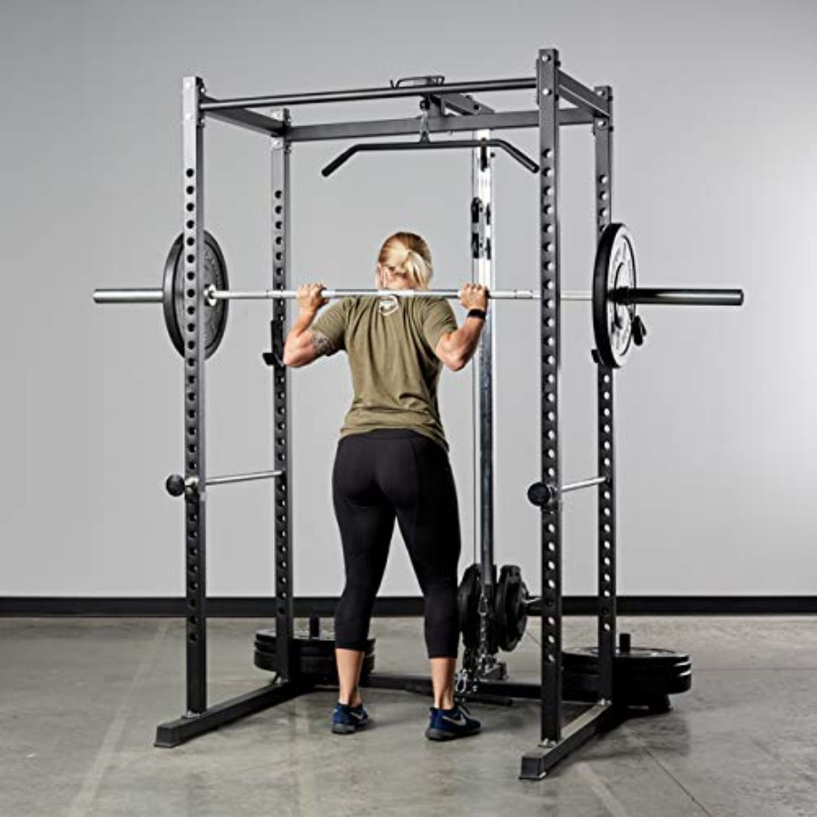 Rak squat gym rumahan untuk la - Pull Up Bar ulasan dan harga